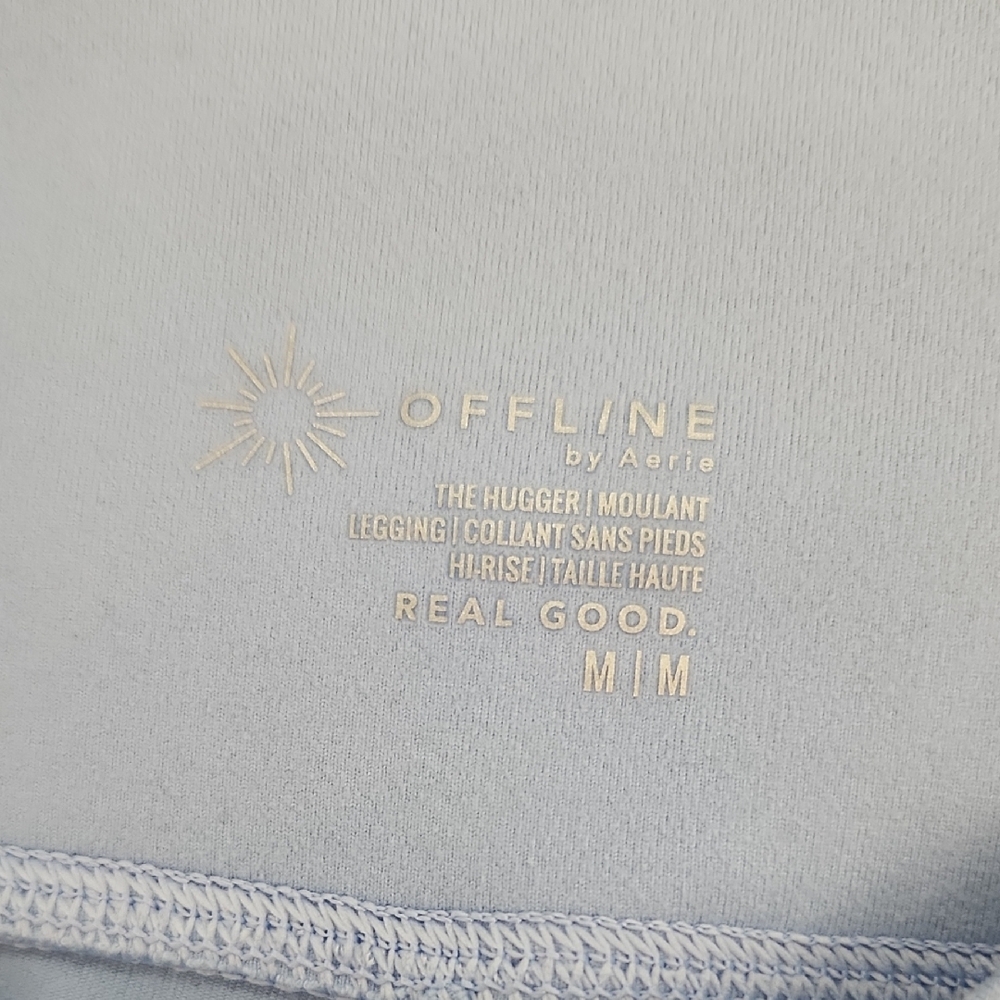 Aerie - Like New Monaco Blue The Hugger Leggings - M - Picture 4 of 6